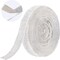 Self-Adhesive Crystal Rhinestone Diamond Ribbon – 2mm Rhinestones, Diamond Crystal Sticker for Car Decoration or DIY Crafts (Silver, 0.51 Inch x 3 Yards)